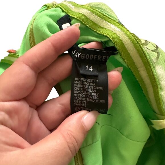 JAY GODFREY Lydia Floral Sleeveless Romper Sz 14 - Picture 6 of 6